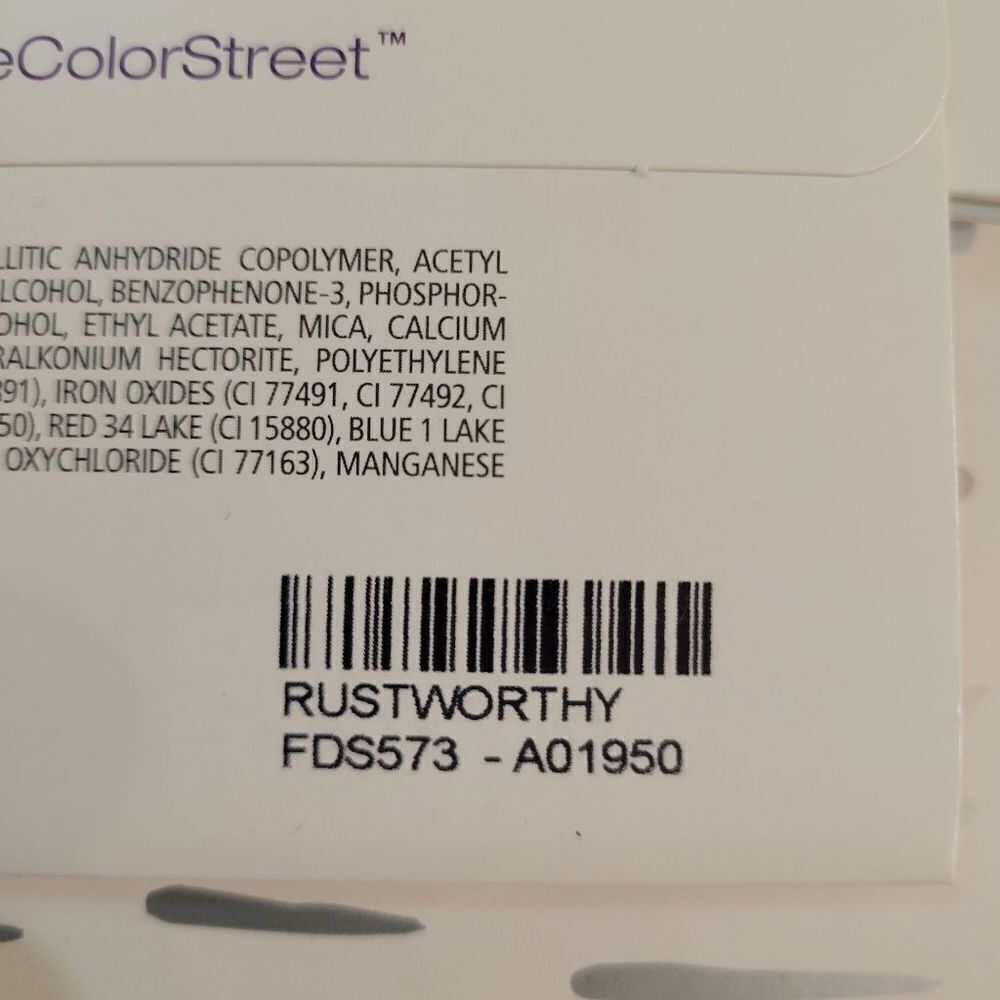 Rustworthy nail strip-Color Street - Picture 3 of 3